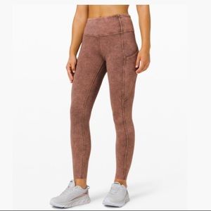 Lululemon 🍋 Fast and Free Tight, Ice Dye Size 8